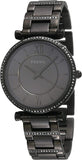  Shop Authentic Fossil Carlie Black Dial Black Steel Strap Watch for Women - ES4488 - Luxxuri