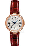  Shop Authentic Tissot Bellissima Small Lady Diamonds Silver Dial Brown Leather Strap Watch For Women - T126.207.66.113.00 - Luxxuri