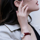  Shop Authentic Tissot Bellissima Small Lady Diamonds Silver Dial Brown Leather Strap Watch For Women - T126.207.66.113.00 - Luxxuri
