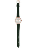  Shop Authentic Emporio Armani Pro Planet Analog Silver Dial Green Leather Strap Watch For Women - AR11517 - Luxxuri