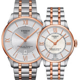  Shop Authentic Tissot Chemin des Tourelles Powermatic 80 Silver Dial Two Tone Steel Strap Watch for Men - T099.407.22.038.02 - Luxxuri