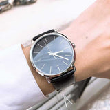  Shop Authentic Calvin Klein Posh Black Dial Black Leather Strap Watch for Men - K8Q311C1 - Luxxuri