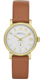  Shop Authentic Marc Jacobs Baker White Dial Brown Leather Strap Watch for Women - MBM1317 - Luxxuri