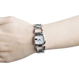  Shop Authentic Gucci G Gucci Diamonds Mother of Pearl Dial Silver Steel Strap Watch For Women - YA125502 - Luxxuri