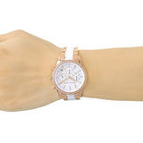  Shop Authentic Michael Kors Ritz White Dial Two Tone Steel Strap Watch for Women - MK6324 - Luxxuri