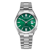  Shop Authentic Citizen Tsuyosa Automatic Green Dial Silver Steel Strap Watch For Men - NJ0150-81X - Luxxuri