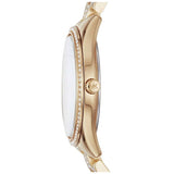  Shop Authentic Michael Kors Lauryn Mother of Pearl White Dial Gold Steel Strap Watch for Women - MK3899 - Luxxuri