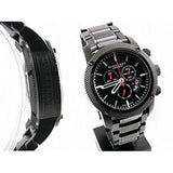  Shop Authentic Burberry Sport Chronograph Black Dial Black Steel Strap Watch for Men - BU7703 - Luxxuri