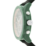  Shop Authentic Armani Exchange Outerbanks Chronograph Black Dial Black Silicone Strap Watch For Men - AX1348 - Luxxuri