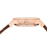  Shop Authentic Mido Baroncelli Automatic Midnight Blue Dial Brown Leather Strap Watch For Women - M7600.3.65.8 - Luxxuri
