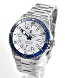  Shop Authentic Breitling Superocean Automatic 42 White Dial Green Silver Steel Strap Watch for Men - A17375E71G1A1 - Luxxuri