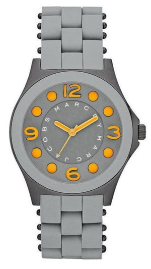  Shop Authentic Marc Jacobs Pelly Grey Dial Grey Silicone Strap Watch for Women - MBM2589 - Luxxuri