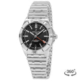  Shop Authentic Breitling Chronomat GMT 40 Automatic Black Dial Silver Steel Strap Watch for Men - A32398101B1A1 - Luxxuri