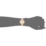  Shop Authentic Swarovski Crystal Rose Silver Dial Rose Gold Steel Strap Watch for Women - 5484073 - Luxxuri