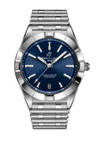  Shop Authentic Breitling Chronomat 32 Blue Dial Silver Steel Strap Watch for Women - A77310101C1A1 - Luxxuri