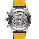  Shop Authentic Breitling Navitimer B01 Chronograph 43 Brown Dial Black Leather Strap Watch for Men - AB0138241K1P1 - Luxxuri