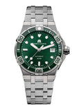  Shop Authentic Maurice Lacroix Aikon Venturer Green Dial Silver Steel Strap Watch for Men - AI6057-SSL52-630-1 - Luxxuri