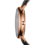  Shop Authentic Emporio Armani Classic Quartz Mother of Pearl Dial Brown Leather Strap Watch For Women - AR1601 - Luxxuri