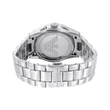  Shop Authentic Emporio Armani Valente Chronograph Black Dial Silver Stainless Steel Watch For Men - AR0673 - Luxxuri
