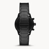  Shop Authentic Emporio Armani Mario Chronograph Black Dial Black Steel Strap Watch For Men - AR11242 - Luxxuri