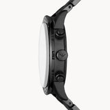  Shop Authentic Emporio Armani Mario Chronograph Black Dial Black Steel Strap Watch For Men - AR11242 - Luxxuri