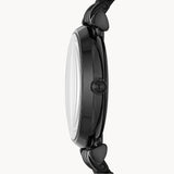  Shop Authentic Emporio Armani Gianni T Bar All Black Diamond Dial Watch For Women - AR11245 - Luxxuri