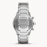  Shop Authentic Emporio Armani Mario Chronograph Beige Dial Silver Steel Strap Watch For Men - AR11352 - Luxxuri