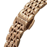  Shop Authentic Emporio Armani Gianni T-Bar Quartz Crystals Black Dial Gold Steel Strap Watch For Women - AR11423 - Luxxuri