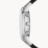  Shop Authentic Emporio Armani Giovanni Analog Black Dial Black Leather Strap Watch For Men - AR11431 - Luxxuri
