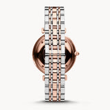  Shop Authentic Emporio Armani Gianni T Bar Quartz White Dial Two Tone Steel Strap Watch For Women - AR80035 - Luxxuri