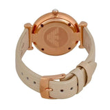  Shop Authentic Emporio Armani Gianni T-Bar Quartz Rose Gold Dial Pink Leather Strap Watch For Women - AR11001 - Luxxuri