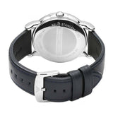  Shop Authentic Emporio Armani Classic Quartz Blue Dial Black Leather Strap Watch For Men - AR1731 - Luxxuri