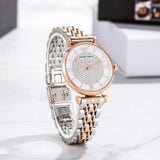  Shop Authentic Emporio Armani Gianni T Bar Quartz White Dial Two Tone Steel Strap Watch For Women - AR80035 - Luxxuri