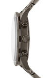  Shop Authentic Emporio Armani Mario Chronograph Blue Dial Grey Steel Strap Watch For Men - AR80045 - Luxxuri