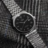  Shop Authentic Tudor 1926 Automatic Black Dial Silver Steel Strap Watch for Men - M91650-0002 - Luxxuri