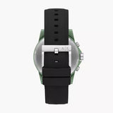  Shop Authentic Armani Exchange Outerbanks Chronograph Grey Dial Grey Silicone Strap Watch For Men - AX7123 - Luxxuri