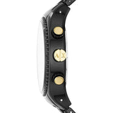  Shop Authentic Armani Exchange Chronograph Black Dial Black Steel Strap Watch For Men - AX1604 - Luxxuri