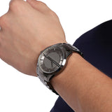  Shop Authentic Armani Exchange Hampton Chronograph Grey Dial Grey Steel Strap Watch For Men - AX2194 - Luxxuri