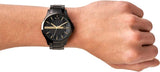  Shop Authentic Armani Exchange Hampton Chronograph Black Dial Black Steel Strap Watch For Men - AX2413 - Luxxuri