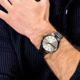  Shop Authentic Armani Exchange Cayde Analog Grey Dial Grey Steel Strap Watch For Men  - AX2722 - Luxxuri