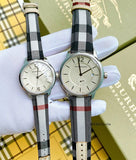  Shop Authentic Burberry Classic Stone Silver Dial Horseberry Black Leather Strap Watch for Women - BU10103 - Luxxuri