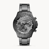  Shop Authentic Fossil Bannon Multifunction Chronograph Grey Dial Grey Steel Strap Watch for Men - BQ2491 - Luxxuri
