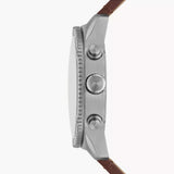  Shop Authentic Fossil Brox Multifunction Green Dial Brown Leather Strap Watch for Men - BQ2801 - Luxxuri