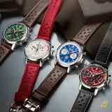  Shop Authentic Breitling Top Time B01 Ford Mustang Green Dial Brown Leather Strap Watch for Men - AB01762A1L1X1 - Luxxuri
