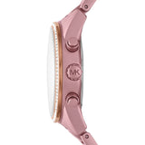  Shop Authentic Michael Kors Ritz Chronograph Rose Gold Dial Rose Gold Steel Strap Watch For Women - MK6753 - Luxxuri