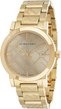  Shop Authentic Burberry The City Gold Dial Gold Steel Strap Watch for Men - BU9038 - Luxxuri