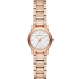  Shop Authentic Burberry The City White Dial Rose Gold Steel Strap Watch for Women - BU9204 - Luxxuri