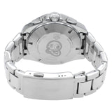  Shop Authentic Tag Heuer Aquaracer Calibre 16 Day-Date Black Dial Silver Steel Strap Watch for Men - CAY211A.BA0927 - Luxxuri