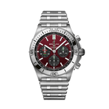  Shop Authentic Breitling Chronomat B01 42 Six Nations Wales Red Dial Silver Steel Strap Watch for Men - AB0134A61K1A1 - Luxxuri