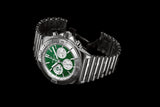  Shop Authentic Breitling Chronomat B01 42 Six Nations Ireland Green Dial Silver Steel Strap Watch for Men - AB0134A91L1A1 - Luxxuri
